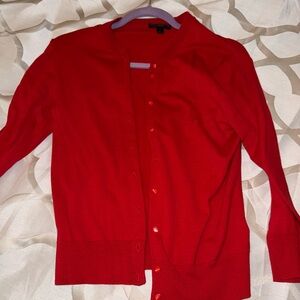 J. Crew Red Women's Cardigan